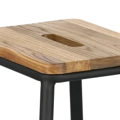 Stołek barowy Seattle Black skandynawski