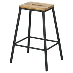 Stołek barowy Seattle Black skandynawski