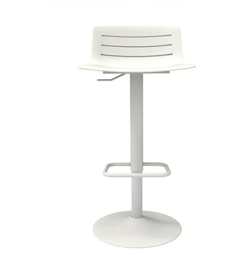 Stołek barowy Skin white leg - ostatnia sztuka