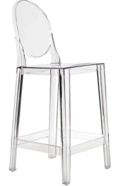 Stołek barowy Viki transparentny