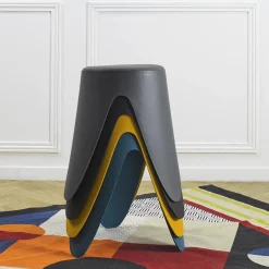 Stołek Eve żółty