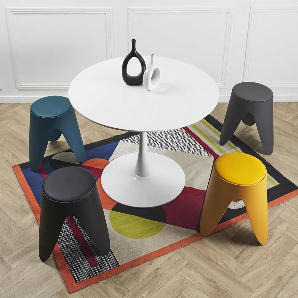 Stołek Eve żółty