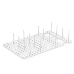 Stojak na naczynia Peggy biały