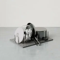 Stojak na naczynia Peggy czarny