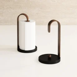 Stojak na ręczniki kuchenne Bellwood      orzech