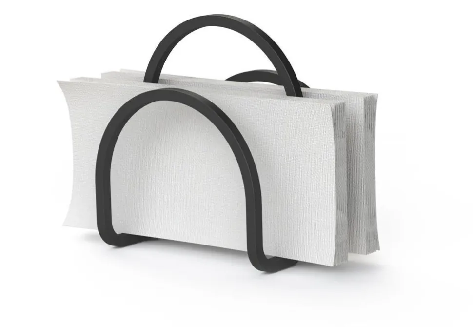 Stojak na serwetki Squire czarny