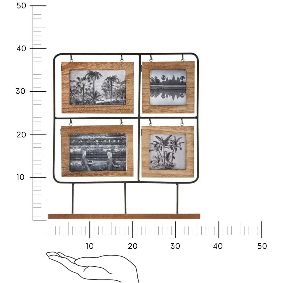 Stojąca ramka Vivek na 8 zdjęć