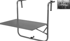 Stolik balkonowy Zola szary