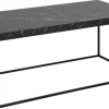 Stolik Barossa 110x55cm czarny marmur