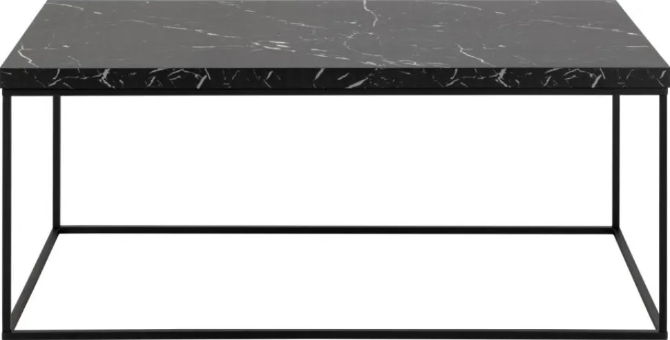 Stolik Barossa 110x55cm czarny marmur