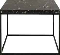Stolik Barossa 60x60cm czarny marmur