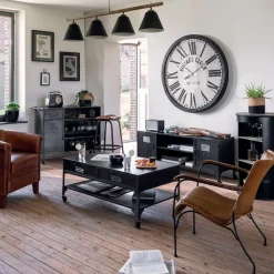 Stolik boczny Diego z 2 półkami