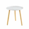 Stolik kawowy Akali biały/naturalny