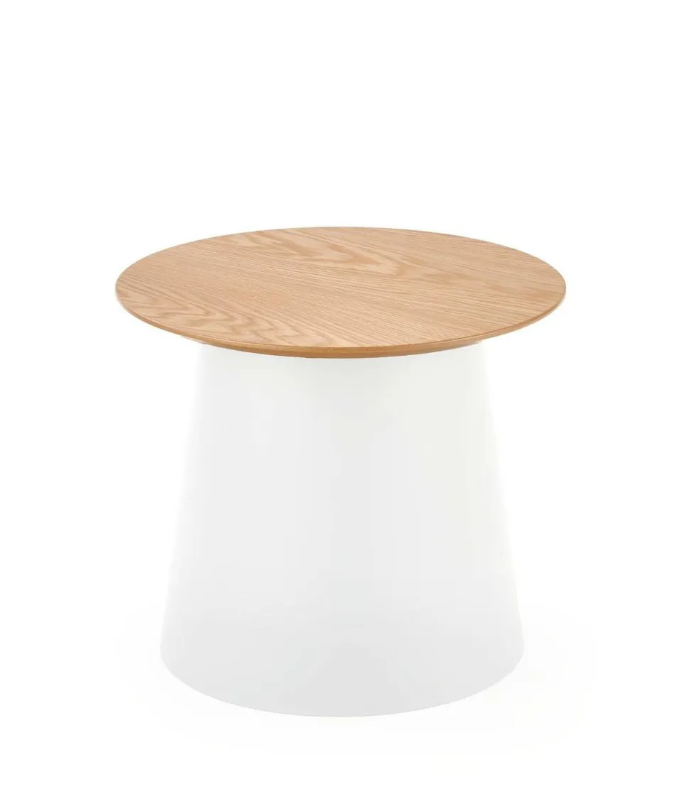 Stolik kawowy Alter S naturalny / biały