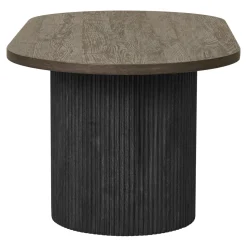 Stolik kawowy Boavista brązowy ciemny