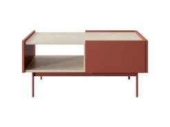 Stolik kawowy Cashmer czerwony