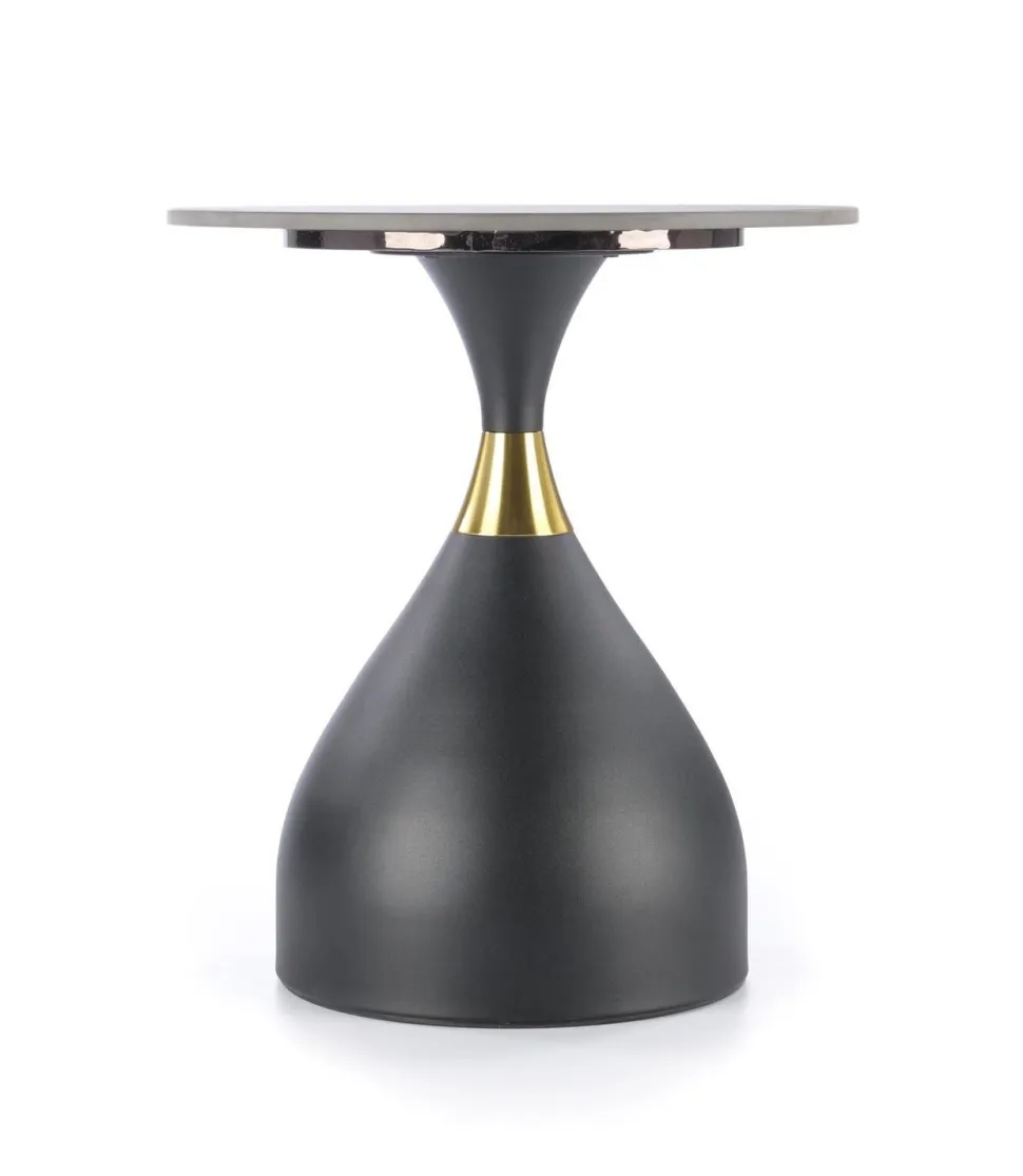 Stolik kawowy Cherka czarny marmur /