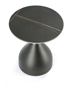 Stolik kawowy Cherka czarny marmur /