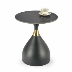 Stolik kawowy Cherka czarny marmur /