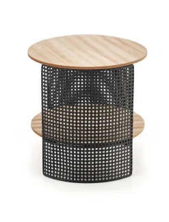 Stolik kawowy Collo naturalny/czarny