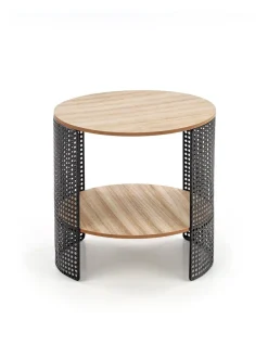 Stolik kawowy Collo naturalny/czarny