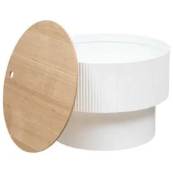 Stolik kawowy Enola L biały