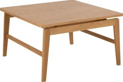 Stolik kawowy Essex 80x80cm dąb