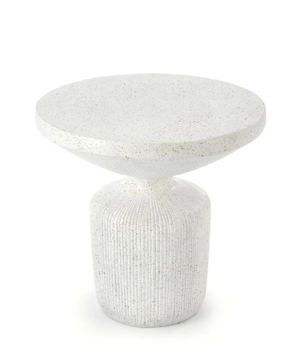 Stolik kawowy Farra L, biały