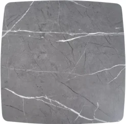 Stolik kawowy Farra szary marmur/czarny