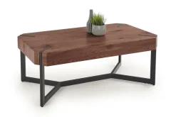 Stolik kawowy Frada orzechowy/czarny
