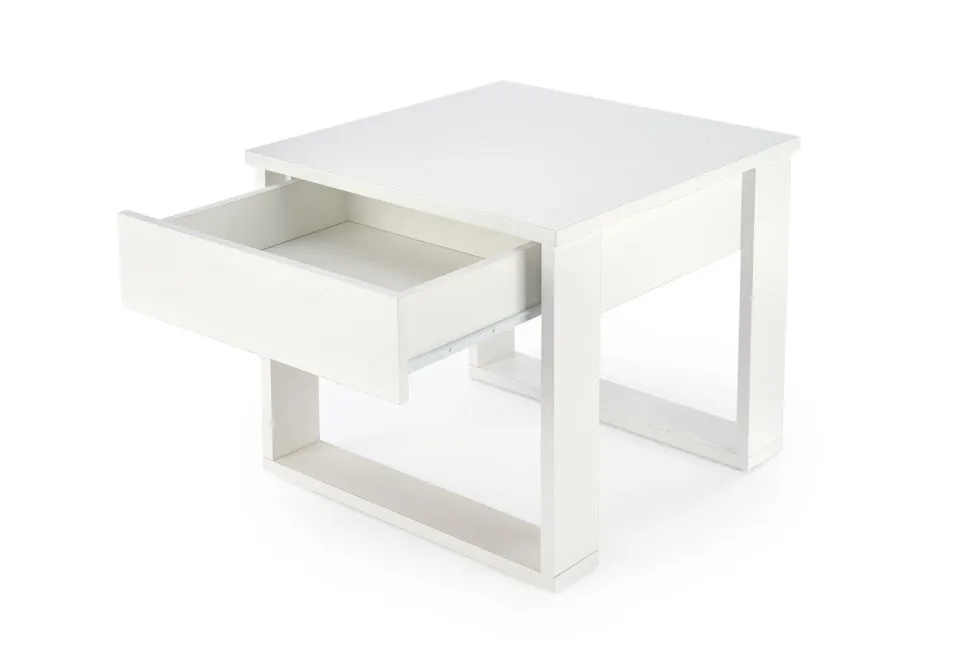 Stolik kawowy Halk S biały
