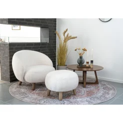 Stolik kawowy Hellerup 75cm orzech