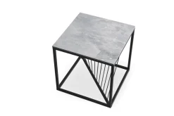 Stolik kawowy Infinity S szary marmur /