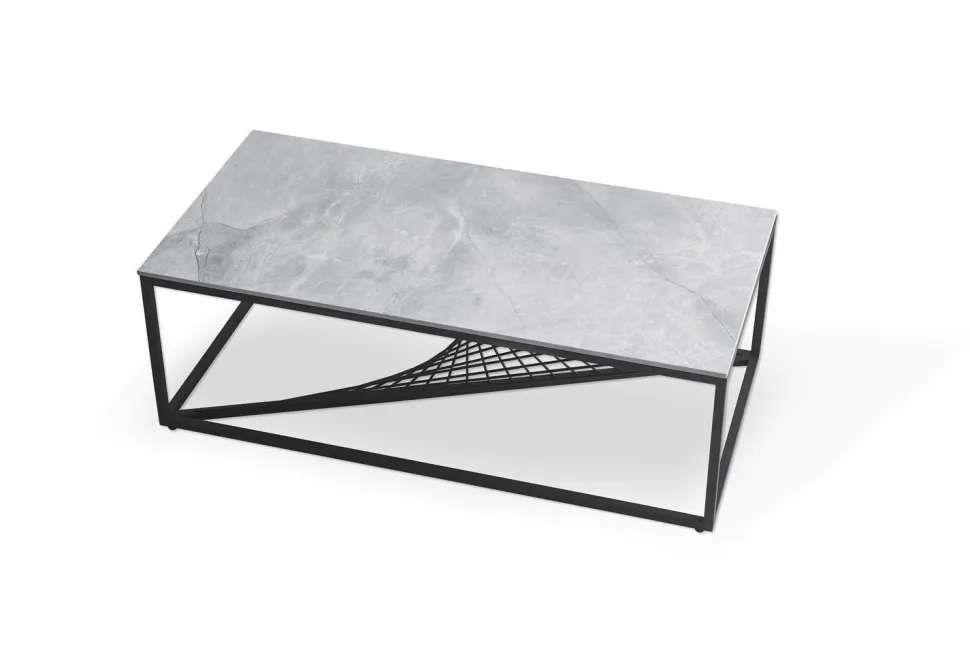 Stolik kawowy Infinity szary marmur /