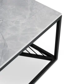 Stolik kawowy Infinity szary marmur /