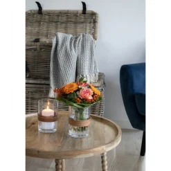 Stolik kawowy Jammu 60cm mango naturalny