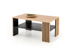 Stolik kawowy Kirsten dąb artisan/czarny