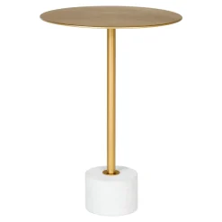 Stolik kawowy Lecco złoty