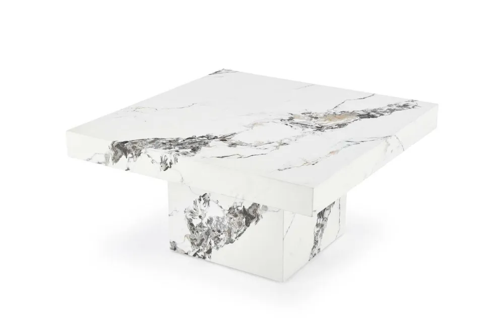 Stolik kawowy Liton biały marmur