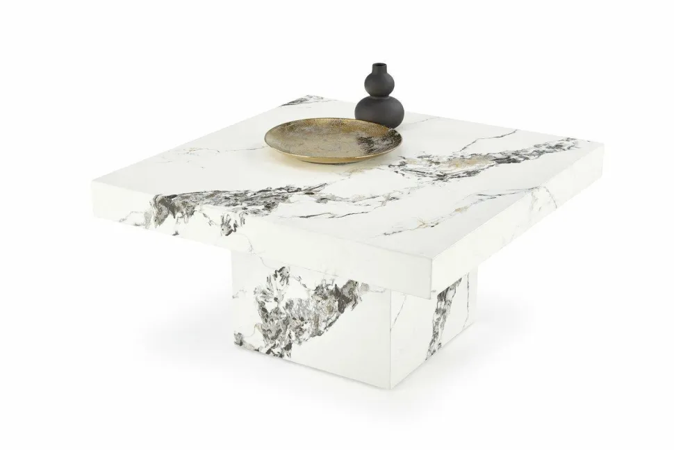 Stolik kawowy Liton biały marmur