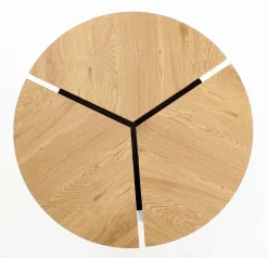 Stolik kawowy Louza czarny/ dąb złoty