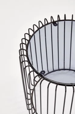 Stolik kawowy Minera czarny / dymiony