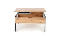 Stolik kawowy Mobis naturalny/ czarny