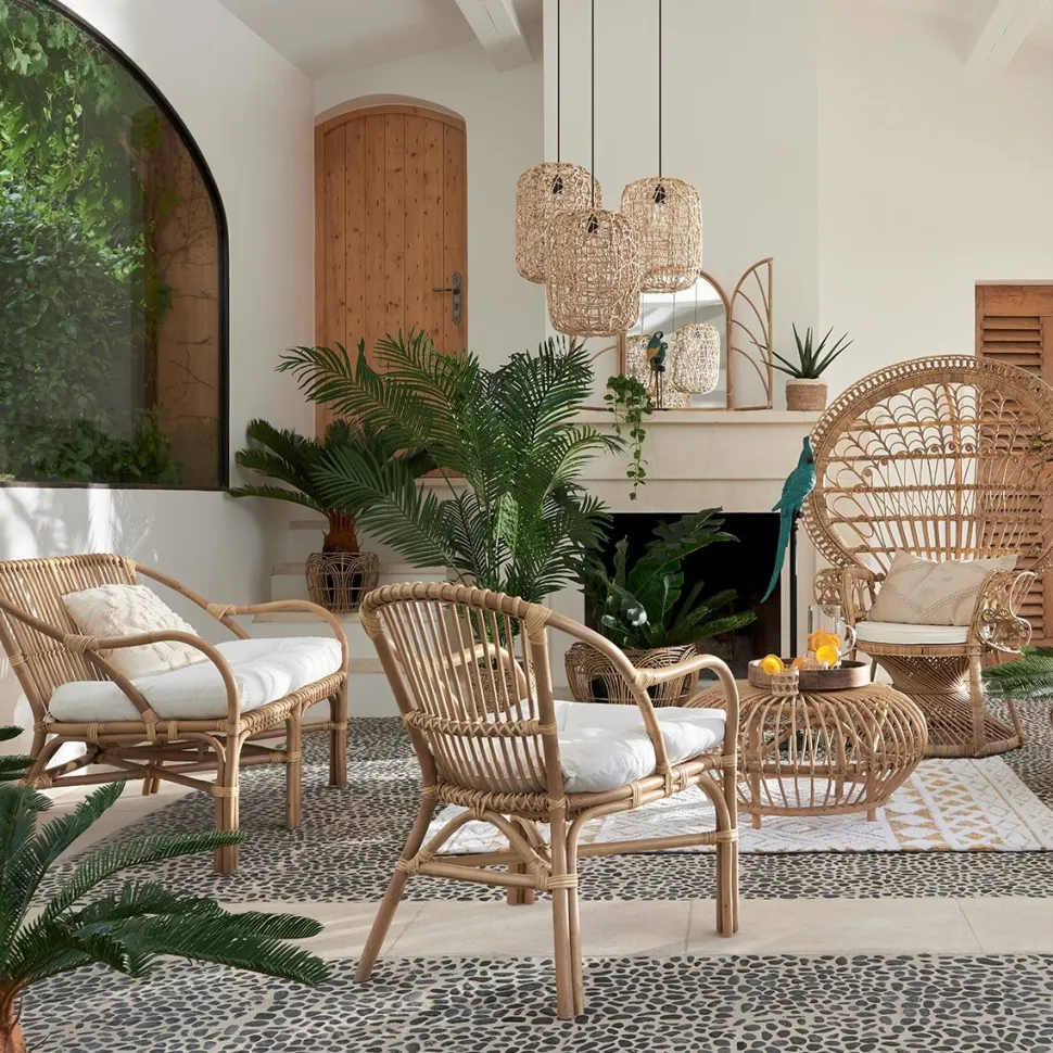 Stolik kawowy Neta 73cm naturalny