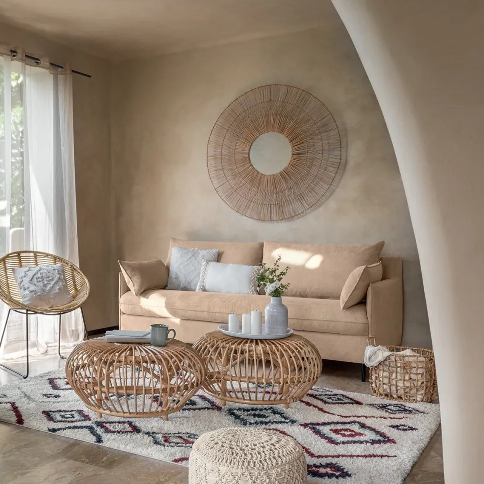 Stolik kawowy Neta 73cm naturalny