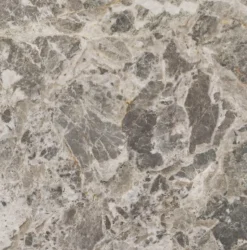 Stolik kawowy Prunus 80cm marmur szary/chrom