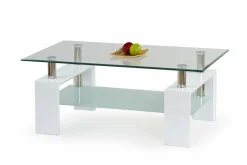 Stolik kawowy Rafes biały lakierowana