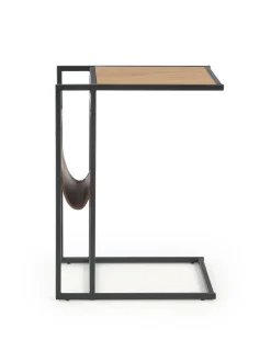 Stolik kawowy Smarty dąb złoty/czarny