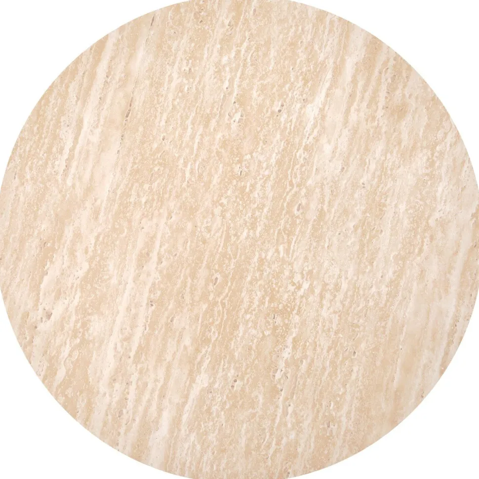 Stolik kawowy Travertino okrągły duży