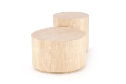 Stolik kawowy Travertino okrągły duży